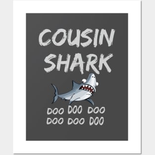 T-shirt Cousin Shark doo doo doo Posters and Art